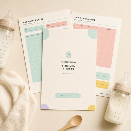 MON PETIT CARNET BIBERONS & REPAS 🍼🐥